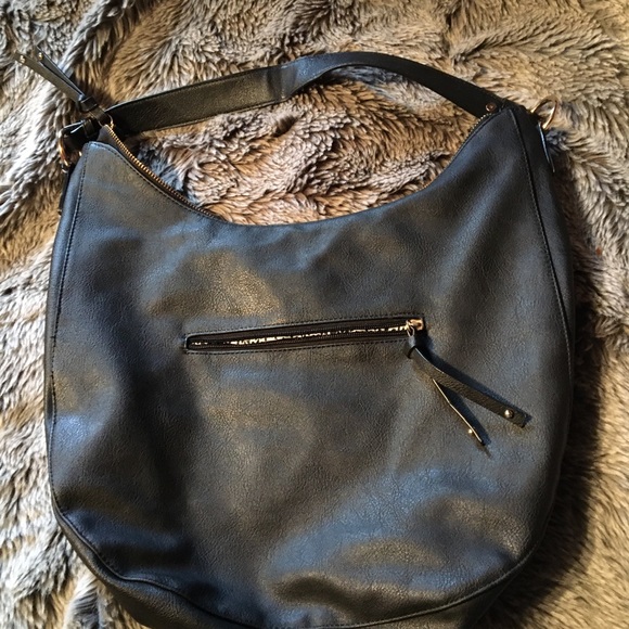 Black Slouchy Purse - Picture 2 of 3
